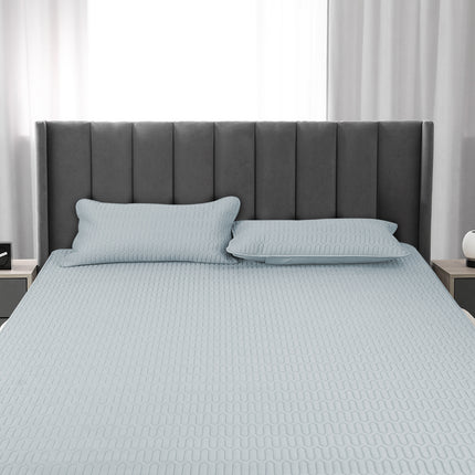 DreamZ Latex Cooling Bed Sheet Set Fitted 3PCS Double-2006733219164196870