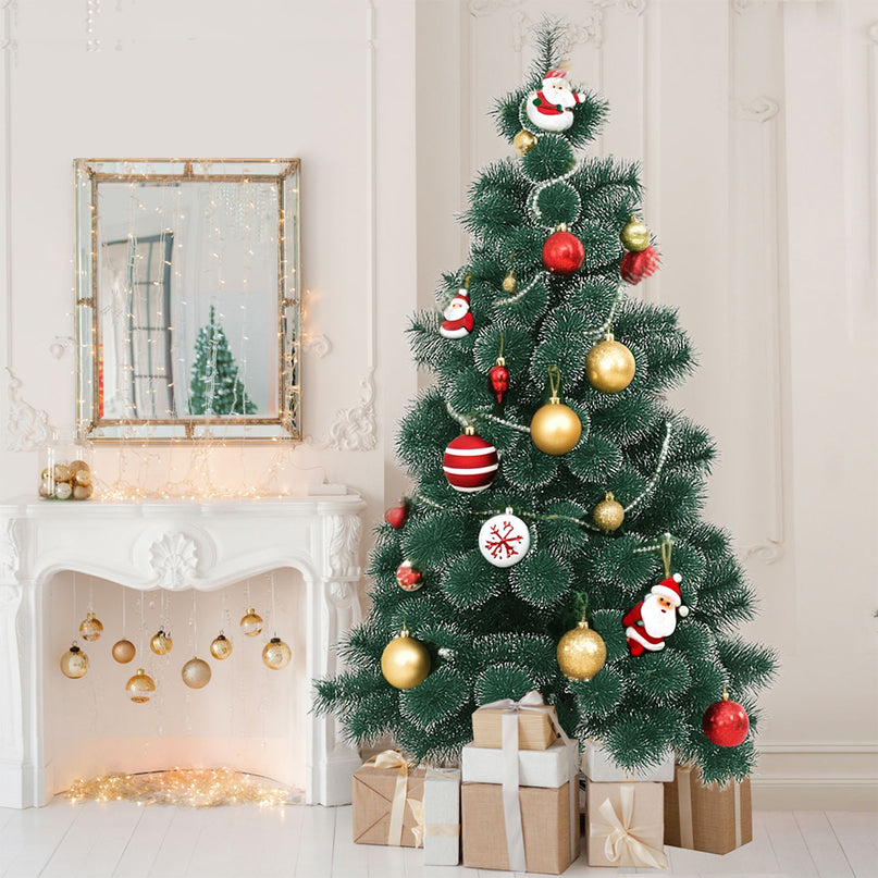 Santaco 1.8M 250 Tips Christmas Tree Full Pine Needle-2006732744968769542