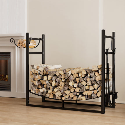 Moyasu Firewood Rack Fireplace Tool Log Holder-2029387206577229831