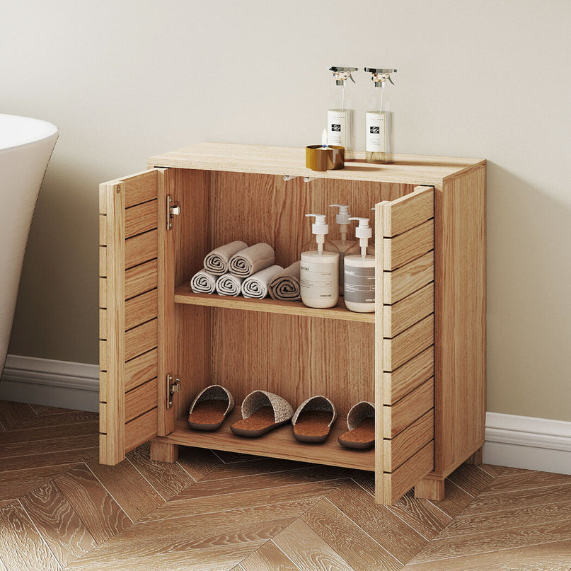 Levede Bathroom Storage Cabinet Floor Standing Cupboard-2029387288437460998