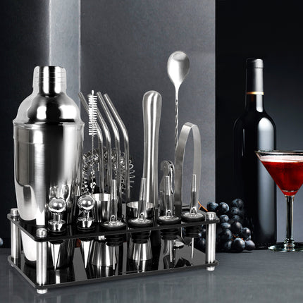 Cocktail Shaker Set Stainless Steel-2006732942008782854