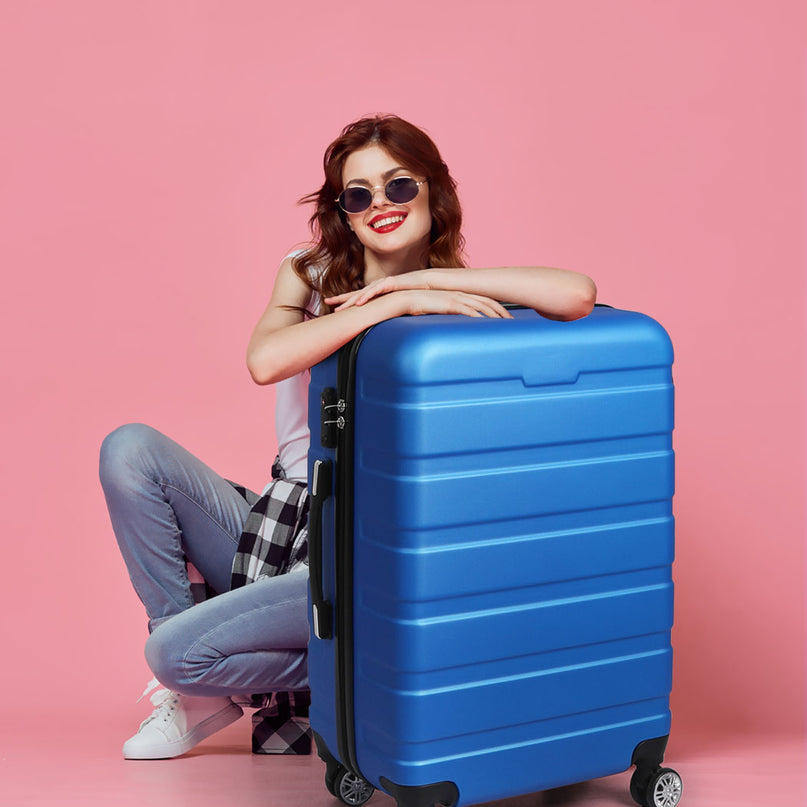 Slimbridge 28"Luggage Case Suitcase Blue 28 inch-2006733065493286918