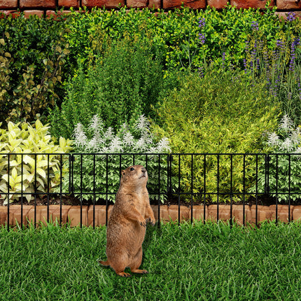 Mountview 10 Pcs Garden Fence Border Rustproof Metal-2006733422592135173
