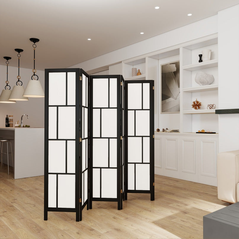 Levede 6 Panel Room Divider 170cm Freestanding Screen-2006733394888757255