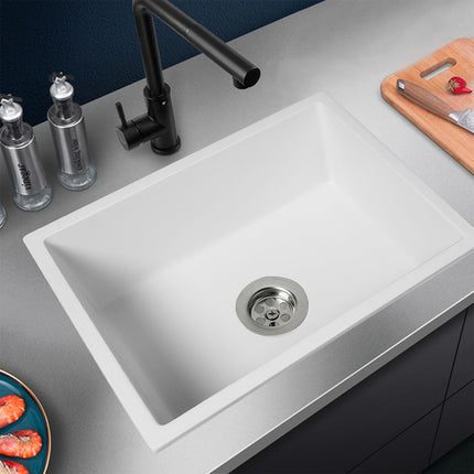 Granite Kitchen Sink Laundry Stone Sinks White-2006733060367847431