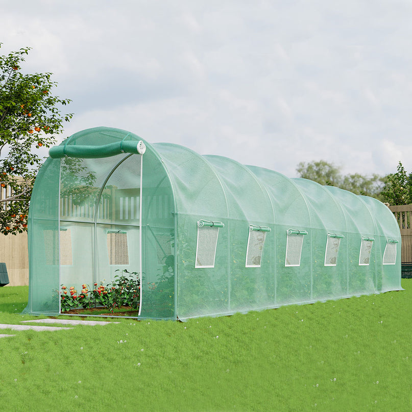 Lambu Greenhouse Walk-In Green House Shed 6M-2006732833569247238