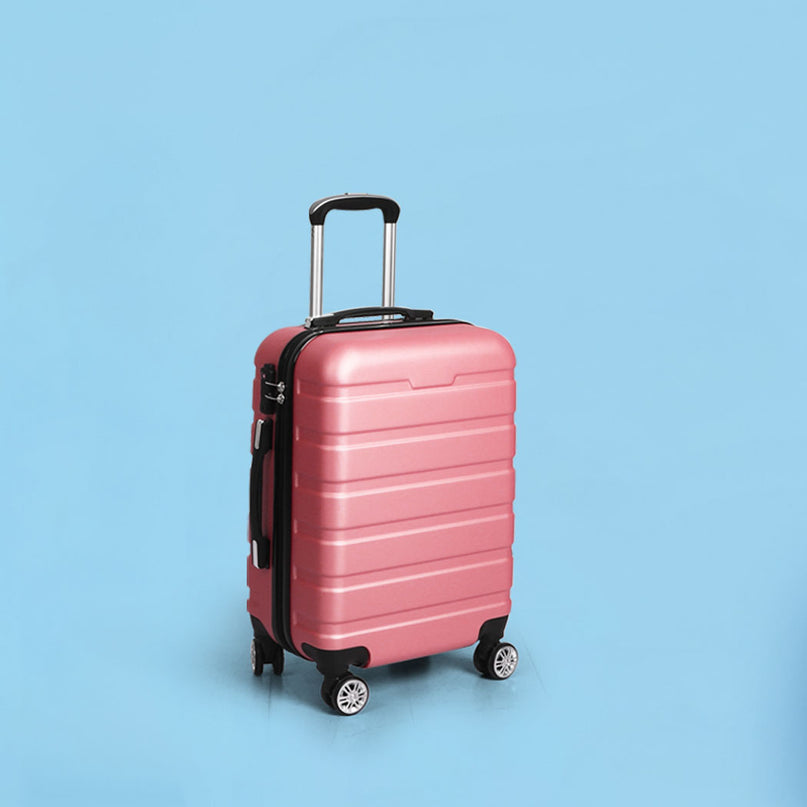 Slimbridge 20" Carry On Luggage Case Rose Gold 20 inch-2006733064457293831