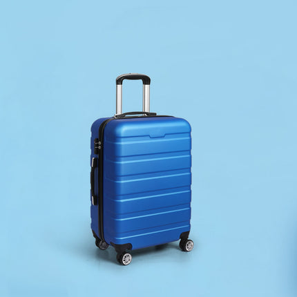 Slimbridge 20" Carry On Luggage Case Blue 20 inch-2006733063576489991