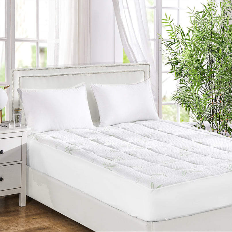 Dreamz Bamboo Pillowtop Mattress Topper Double-2006733098745729031
