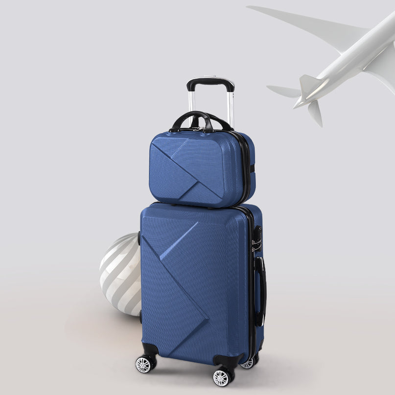 Slimbridge 2pcs 20"Travel Luggage Set Novy-2006733062494359559