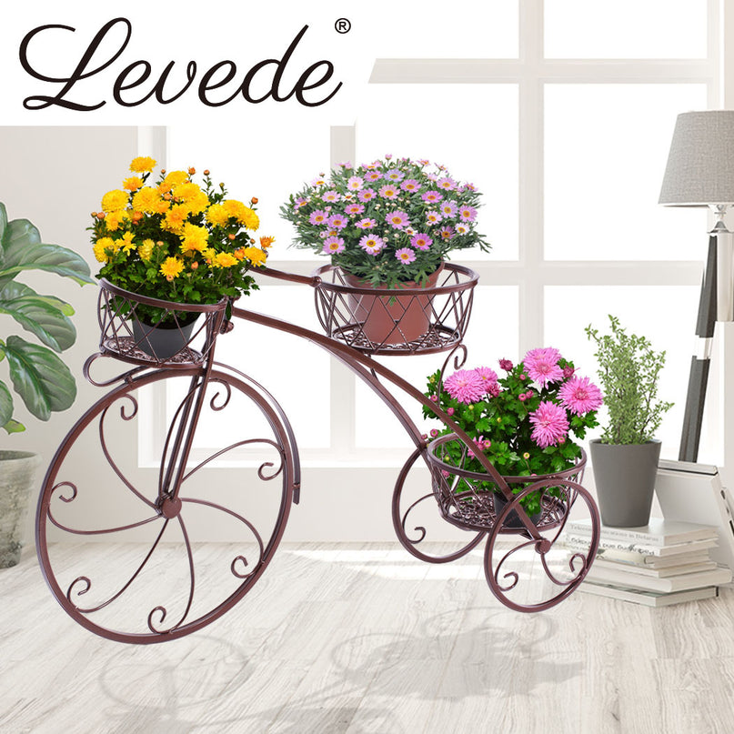 2x Levede Plant Stand Outdoor Indoor Bronze-2006732927588765703