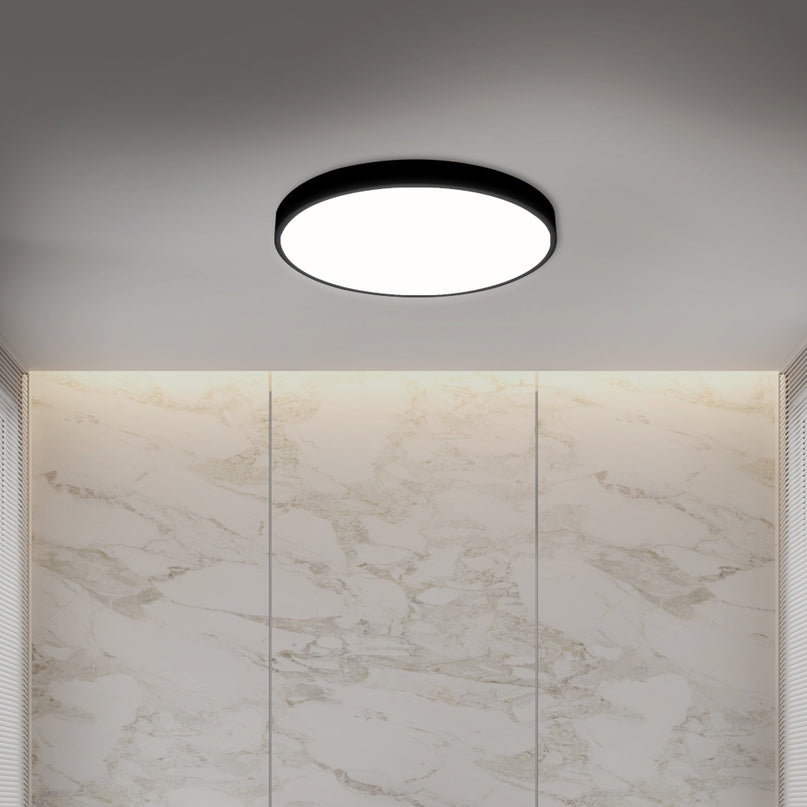 EMITTO Ultra-Thin 5CM LED Ceiling Down 18W Black-2029387269688922119