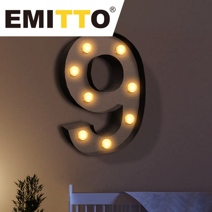 LED Metal Number Lights Free Standing-2006733427742740487
