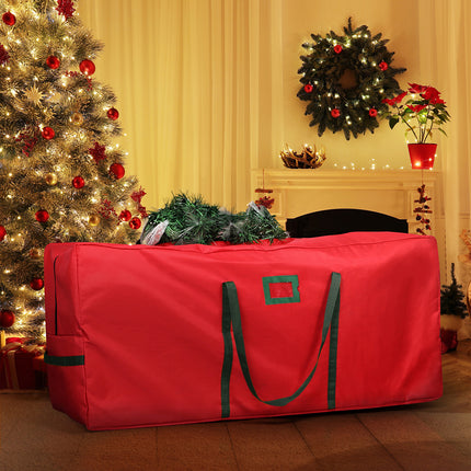 Christmas Tree Storage Bag Extra Large Red-2018816671581605895