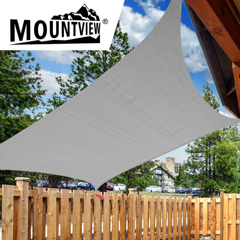 Mountview Sun Shade Sail Cloth Canopy Charcoal 180-2018816728204709895