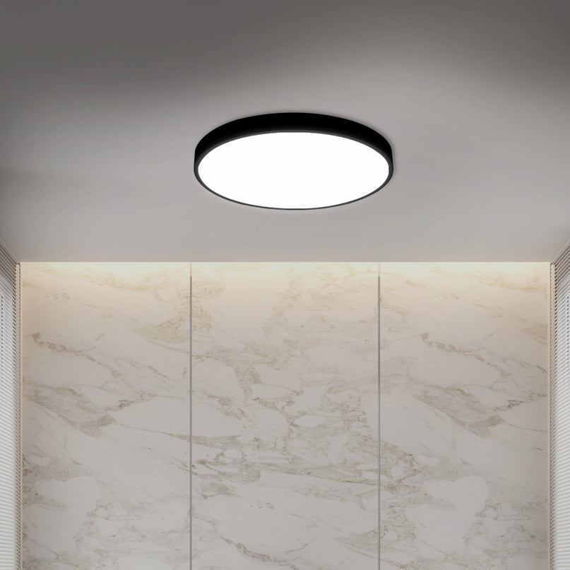 EMITTO 3-Colour Ultra-Thin 5CM LED Ceiling 60W Black-2029387270469062663