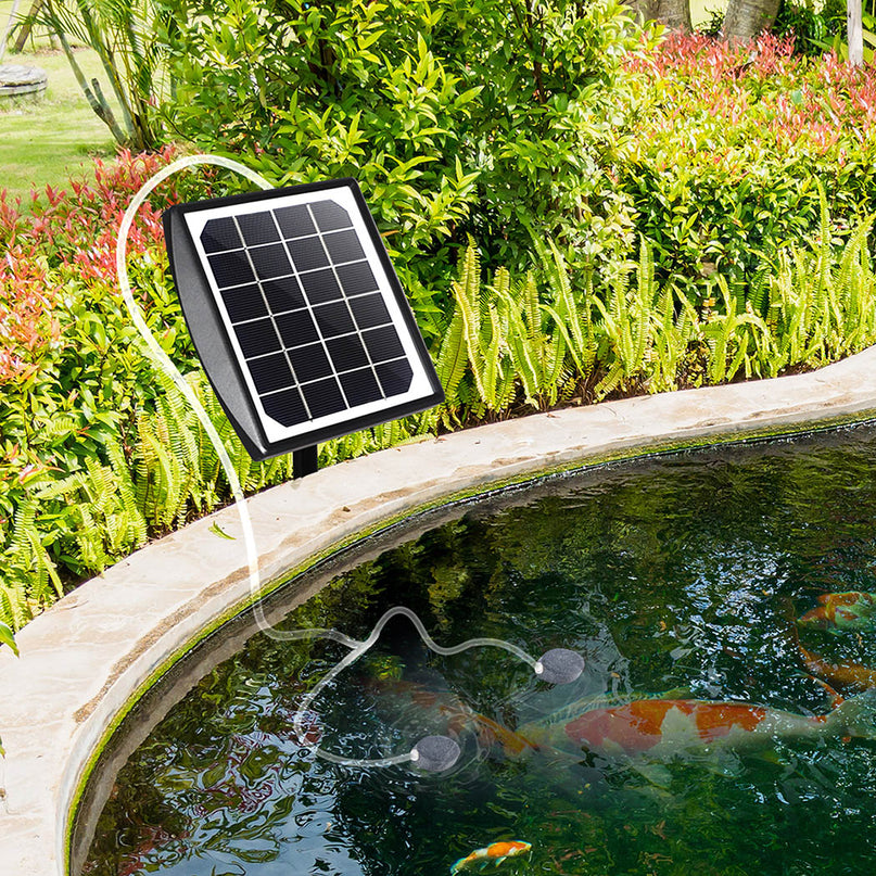 Lambu Solar Oxygenator Air Pump Powered-2006732934517755911