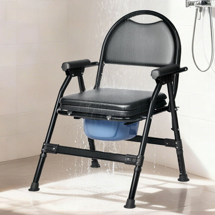 Levede Shower Tiolet Commode Chair Bedside Seat Elderly Pregnant Disability Aid-2029334091652009991