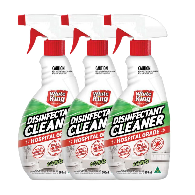 White King Disinfectant Spray 500ml x3-2017004956862779392