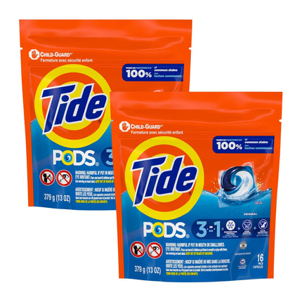 Tide 3 in 1 Original x 32 Laundry Pods-2029334134161281024
