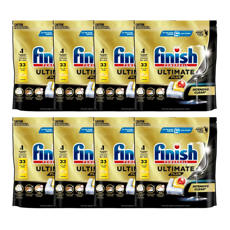 Finish Ultimate Plus x 264 Lemon Dishwasher Tablets-2029334114812956672