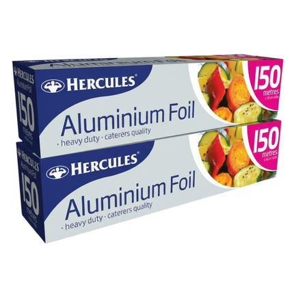 Hercules Aluminium Foil 150mtr x 30cm x2-2017004935375360000