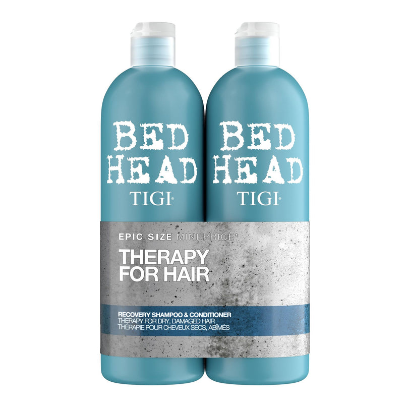 Tigi Bed Head Recovery Shampoo 750ml & Conditioner 750ml Bundle-2029334137353146368