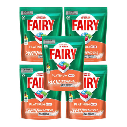 Fairy Platinum Plus x 340 Tropical Dishwasher Tablets-2029334109037400064