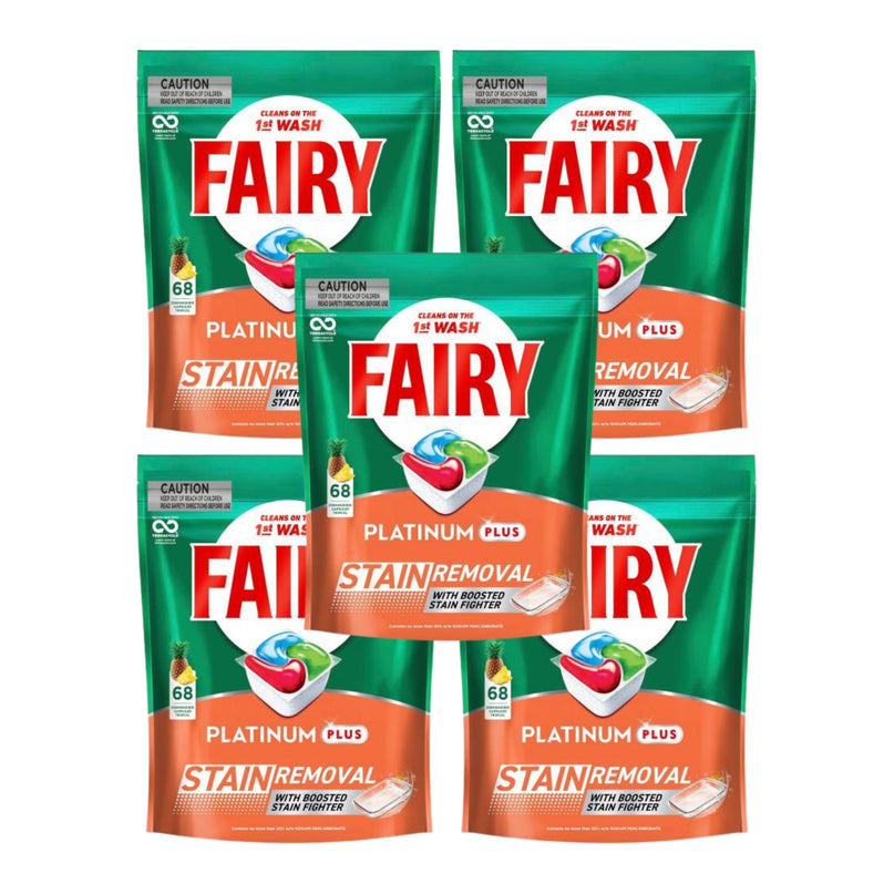 Fairy Platinum Plus x 340 Tropical Dishwasher Tablets-2029334109037400064