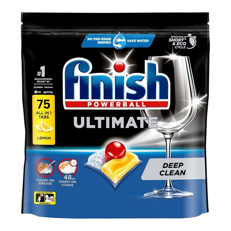 Finish Ultimate x 75 Lemon Dishwasher Tablets-2029334111746920448