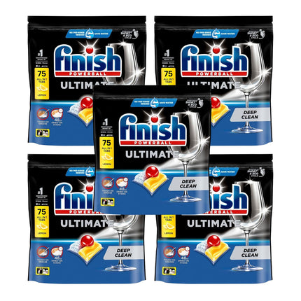 Finish Ultimate x 375 Lemon Dishwasher Tablets-2029334112573198336