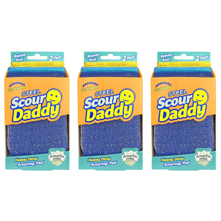 Scrub Daddy Steel Scour 2pk x3-2017004953092100096