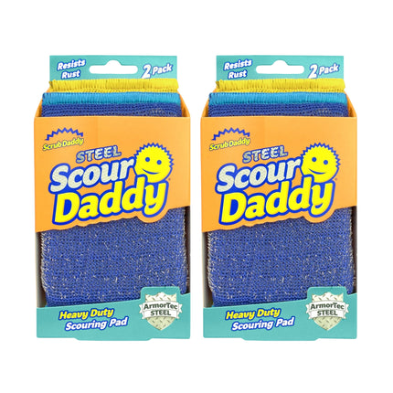 Scrub Daddy Steel Scour 2pk x2-2017004952924327936