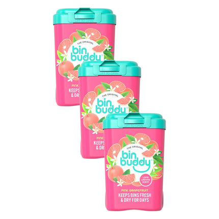 Bin Buddy Fresh Pink Grapefruit 450g Power x3-2029387300361867264