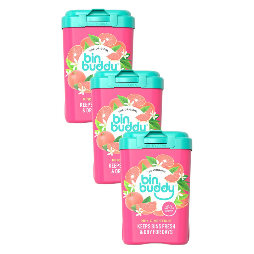 Bin Buddy Fresh Pink Grapefruit 450g Power x3-2029387300361867264