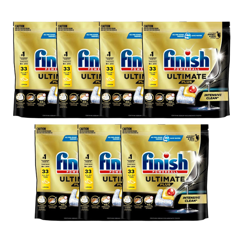 Finish Ultimate Plus x 231 Lemon Dishwasher Tablets-2029334114653573120