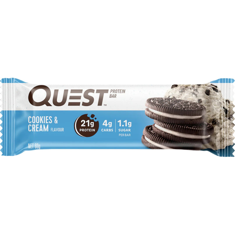 Quest Cookies & Cream Protein Bars 12x60g-2029334132500336641