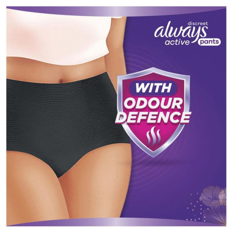 Always Discreet 5 in 1 Pants Large 16-22 95-125cm 8 Pack-2029334103047933953