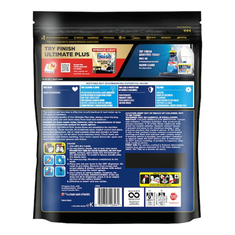 Finish Ultimate Plus x 264 Lemon Dishwasher Tablets-2029334114812956673