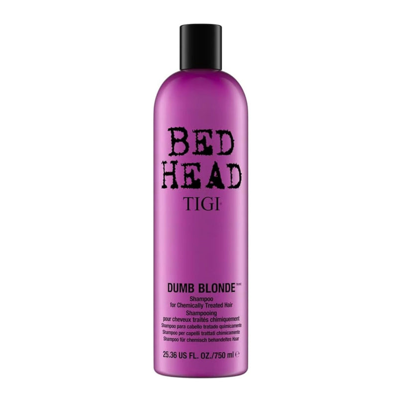 Tigi Bed Head Dumb Blonde Shampoo 750ml & Conditioner 750ml Bundle-2029334137185374209