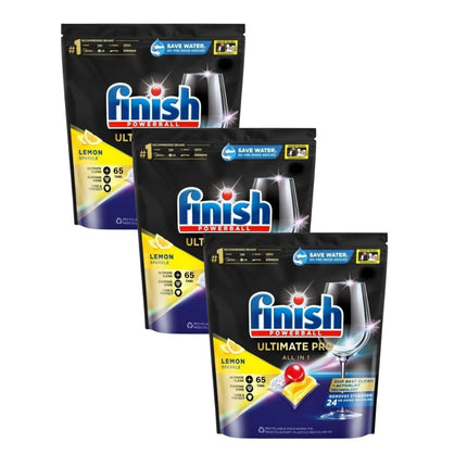 Finish Ultimate Pro x 195 Lemon Dishwasher Tablets-2006732782281297923