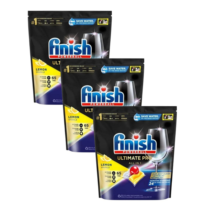 Finish Ultimate Pro x 195 Lemon Dishwasher Tablets-2006732782281297923