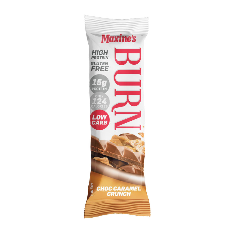Maxines Burn Caramel Crunch Bar 12x40g-2017004944128872449