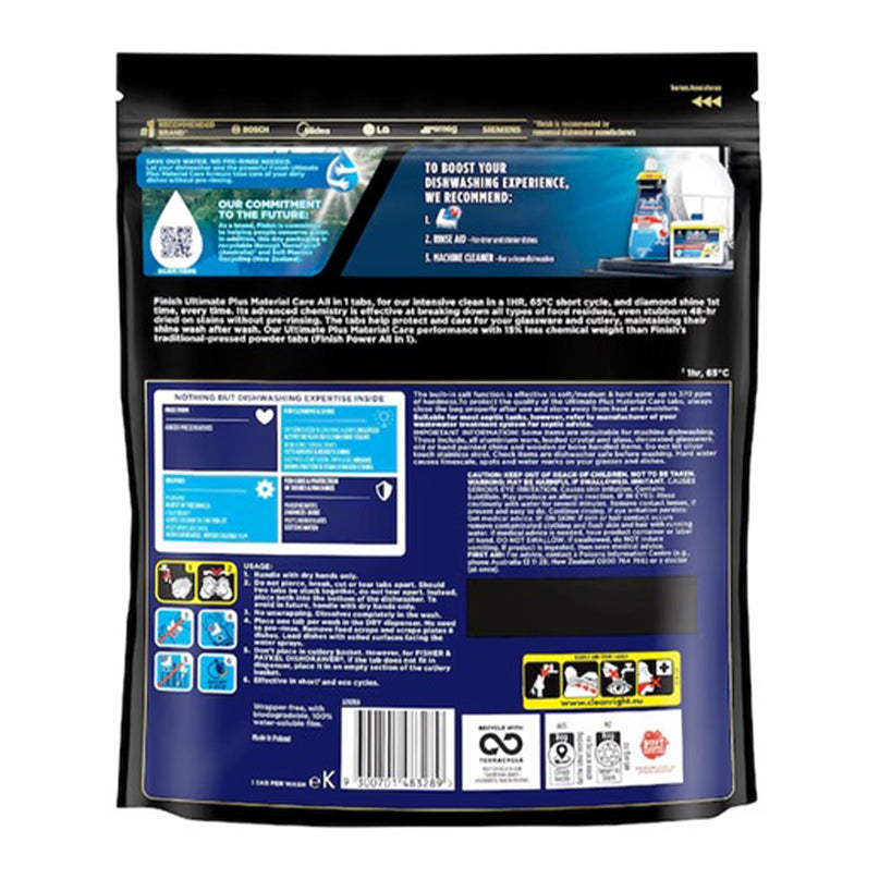 Finish Ultimate Plus 217 Dishwasher Tablets-2006733378426114049