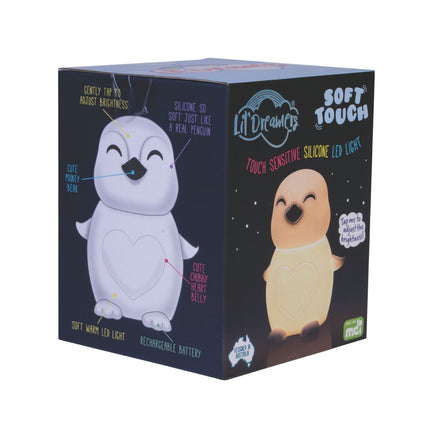 Lil' Dreamers Penguin Soft touch LED Light-2029387216731639810