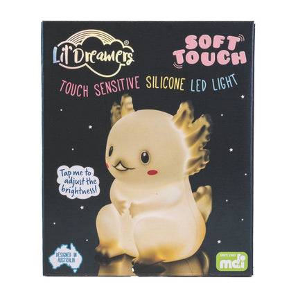 Lil' Dreamers Axolotl Soft Touch LED Light-2006732783384399874