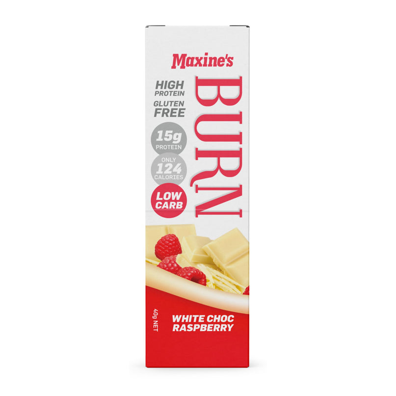 Maxines Burn White Choc Raspberry Bar 12x40g-2017004944607023106