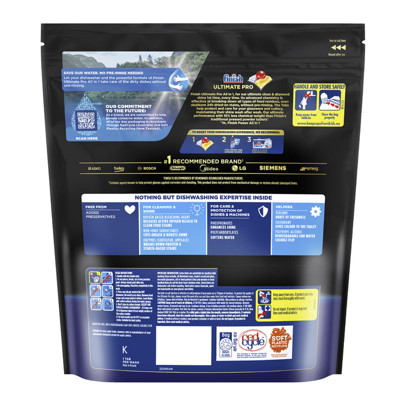 Finish Ultimate Pro x 390 Lemon Dishwasher Tablets-2006732782755254273