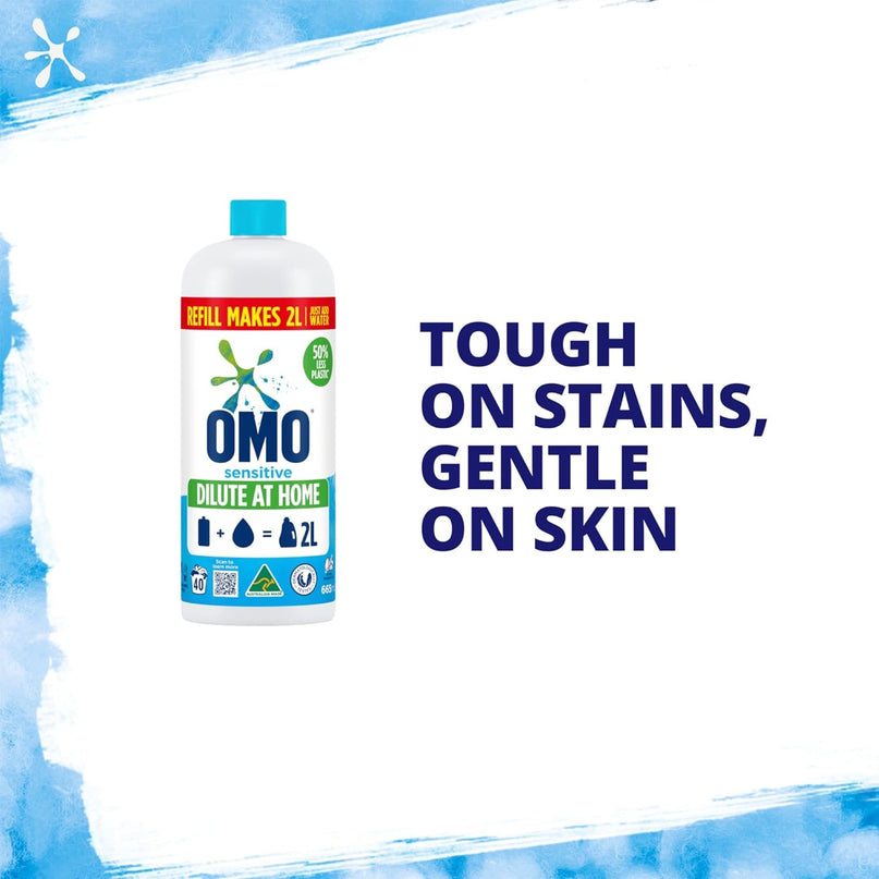 OMO Sensitive Laundry Liquid 665mL x4-2029334125827198979
