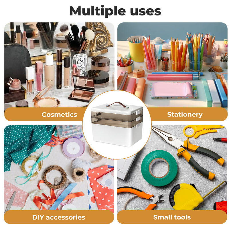 Levede Medical Storage Box Three Layer Medicine Case-2017004943969488902